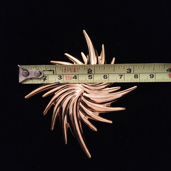 Premier Designs Gold Tone Brooch Pin - Picture 5 of 6